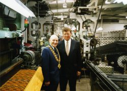 Mayor of Calderdale visit to John Holdsworth & Co Ltd, 6 May 1994