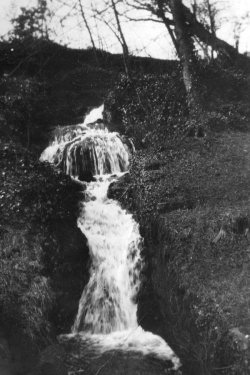 The Waterfall, Catteral Hall, Giggleswick. 1933