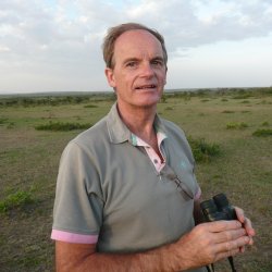 David Holdsworth in Masai Mara, Kenya 2009