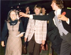 Liz and Richard, At wedding of Liz Mayne and Richard Moss, 27 Oct 1973