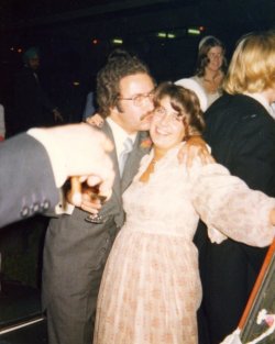 John Eaves, At wedding of Liz Mayne and Richard Moss, 27 Oct 1973