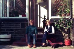 In the sunshine at home, Halifax, 1973