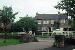 Mum's home, Rose Cottage, Sicklinghall, 1973