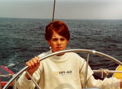James Holdsworth sailing, 1999