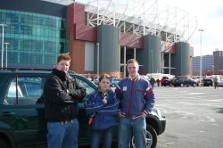 A Day at Old Trafford to see Manchester United, 17 Mar 2007