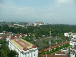View from the Hyatt Regency Bandung, Indonesia 2008