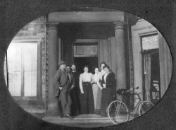 At Shaw Lodge, Halifax, 1908