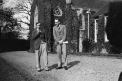 Mr Lea Fisher, Mr Sanderson, Lockers Park School, 1928