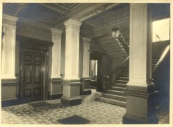 Office Hallway at Shaw Lodge Mills, Halifax, 1933