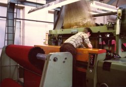 Güsken Plush Loom Weaving, John Holdsworth & Co Ltd, Halifax 1979
