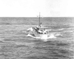 Gwynreta at Sea