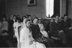 The Civil Wedding, Bill Holdsworth and Dina Maria Kuperus, Amsterdam 1946