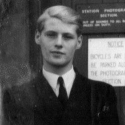 Michael Holdsworth Naval Identity Photo 1940
