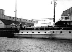 The vessel Gwynreta in Fredericia, 1950