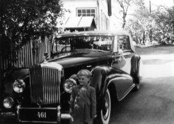Michael Holdsworth, The King's Bentley, Denmark 1950