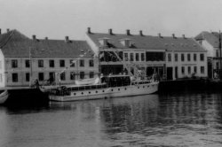The vessel Gwynreta in Fredericia, 1950