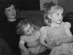 Barbara Dallas, Ingrid and David Holdsworth, 1953