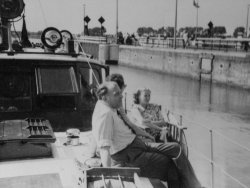 Ysselmeer on board Gwynreta, 1953