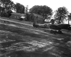 A Spitfire at Dispersal, ca 1944