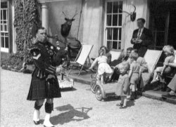 Porteus piping at Scargill House, Kettlewell, 1954