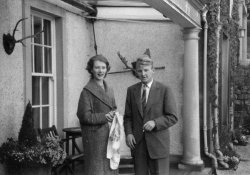 G. van Engelen and Rudy Kuperus at Scargill House, 1956