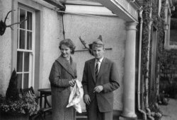 G. van Engelen and Rudy Kuperus at Scargill House, 1956