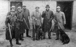 Pheasant Shooting Party on Conistone Moor, 1957