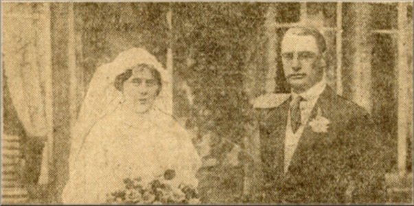 Marriage of Miss M Highley & Mr G B Holdsworth 