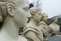 The marble busts of Victoria and Albert, Albert Edward and Alexandra