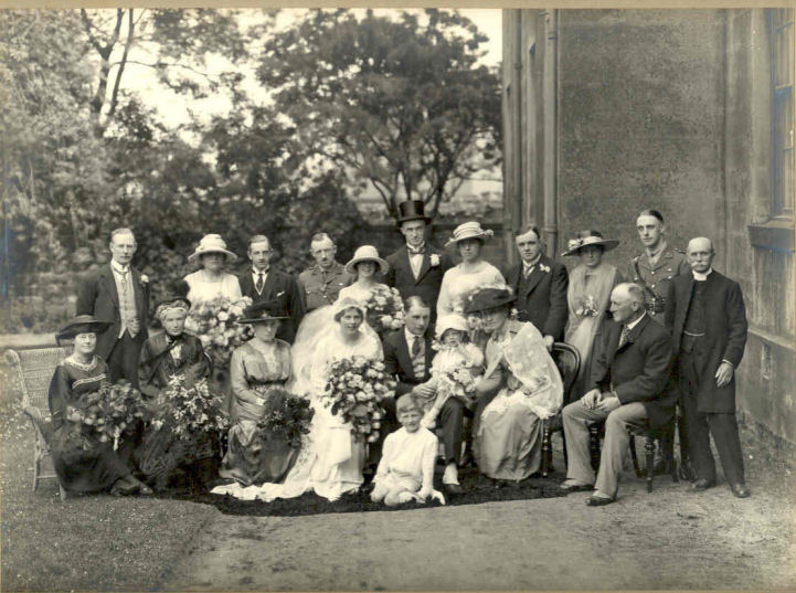 Wedding of George Bertram Holdsworth and Mabel Highley, Harrogate June 1919