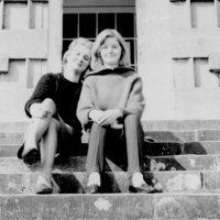 Deirdre and Ingrid at Bellinter, 1964