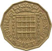  A 1953 Threepence 