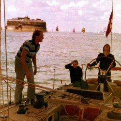 Sailing with Robert Bottomley on Decosol, 1978