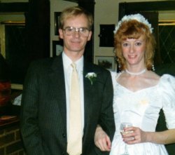 Lesley's Wedding to David Barnes, 1988