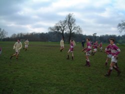 Harrow Football match between Houses, 15 Feb 2003