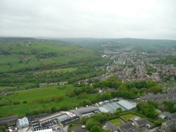 View from Wainhouse Tower, 4 May 2009