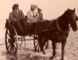 On the way back from Holy Island ca. 1898