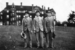 Ehrman, Coats, Harris. Lockers Park School, 1928