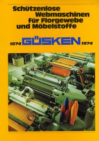Jean Güsken, Textilmaschinen 1874 - 1987