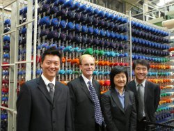 Delegation from Suzhou Industrial Park, China visiting Holdsworth's 28 Aug 2006