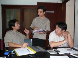 Planning Meeting in Ateja, Cimahi, Bandung, Indonesia, 9 Oct 2006