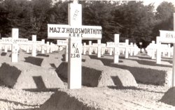John Holdsworth's second grave in Germany