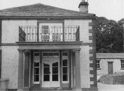 Balcony at Scargill House, Kettlewell, 1954