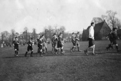 Rugger XIV against Elstree, at Lockers Park School