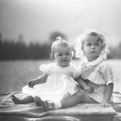 Ingrid and Michael Holdsworth, 1949