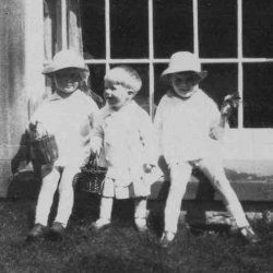 John, Michael and William Holdsworth at Catteral Hall