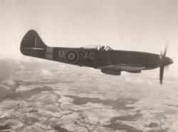 Bill Holdsworth in Spitfire over Germany, 1946