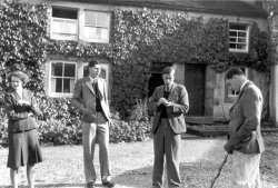 Barbara Dixon, James Richmond, Dicky de Burgh, Derek Bryceson 1946