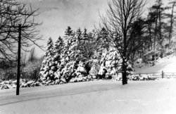 A Winter Scene at Scargill House, Kettlewell, 1947