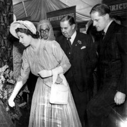 H.R.H. Princess Elizabeth, Lord Mackintosh of Halifax, William Holdsworth ca. 1950